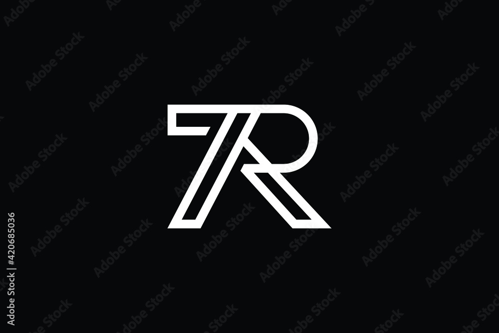 TR logo letter design on luxury background. RT logo monogram initials letter concept. TR icon logo design. RT elegant and Professional letter icon design on black background. T R RT TR TR logo letter design on luxury background. RT logo monogram initials letter concept. TR icon logo design. RT elegant and Professional letter icon design on black background. T R RT TR