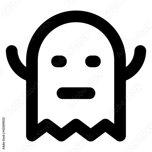 
Trendy unique icon of ghost, glyph editable vector 

