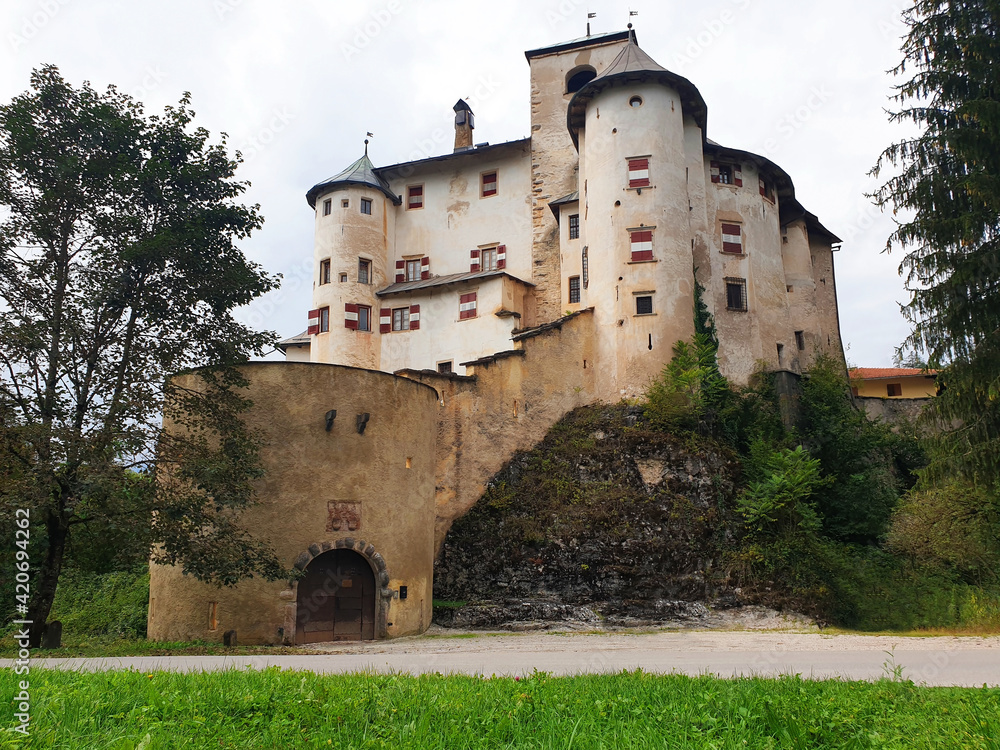 Castle Bragher in Coredo, northern Italy.