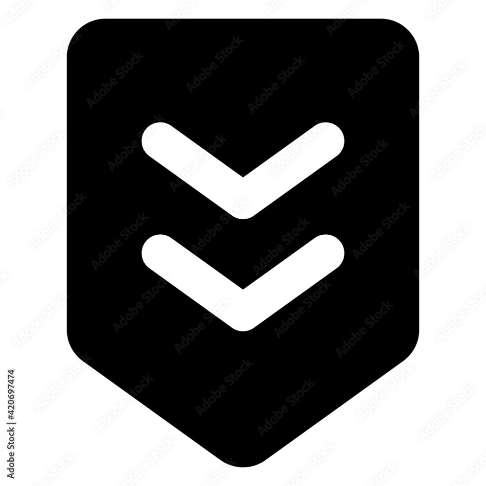 Trendy unique icon of army badge in glyph style vector
Trendy unique icon of army badge in glyph style vector