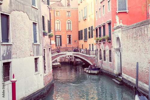 narrow canal in Venice © Angelika Smile
