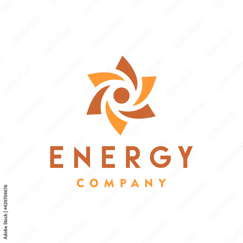 energy vector design logo with modern style energy vector design logo with modern style
