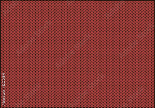 Knitted pattern in background shade  Rust. Template from the palette  Pantone of the year Spring and  Summer 2021. Fashion. Banner. The basis for writing texts, posters, cards, advertising, paper     