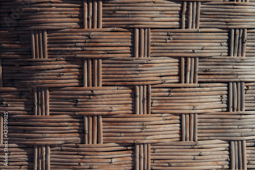 bamboo wicker pattern