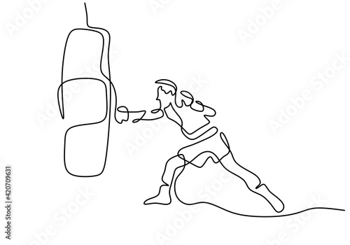 One continuous line drawing...