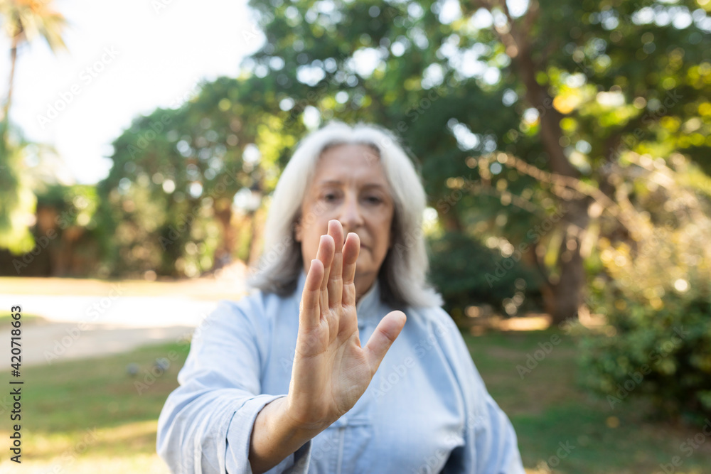 Mature woman daily routine in Barcelona, commute, tai-chi and grocery shopping in the city Mature woman daily routine in Barcelona, commute, tai-chi and grocery shopping in the city
