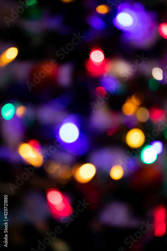  colorful bokeh for christmas © PIOTR JARCZYKOWSKI