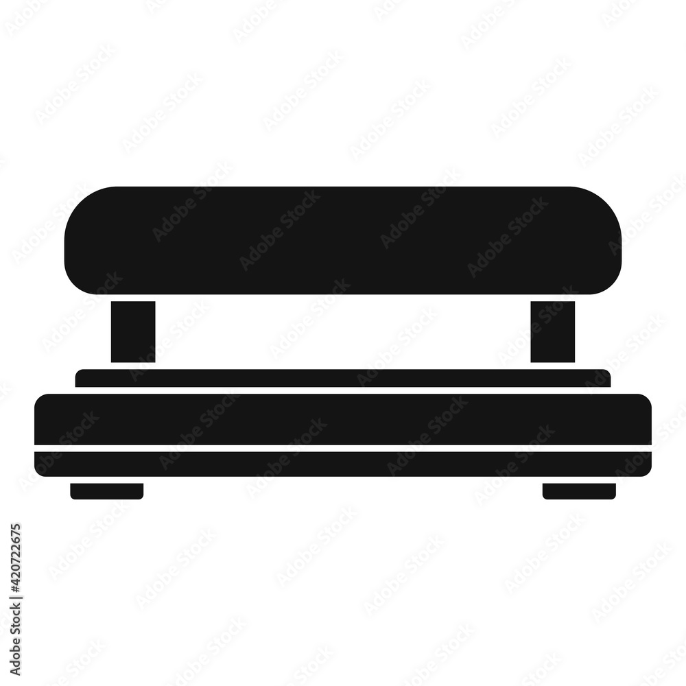 Equipment hole puncher icon, simple style Equipment hole puncher icon, simple style