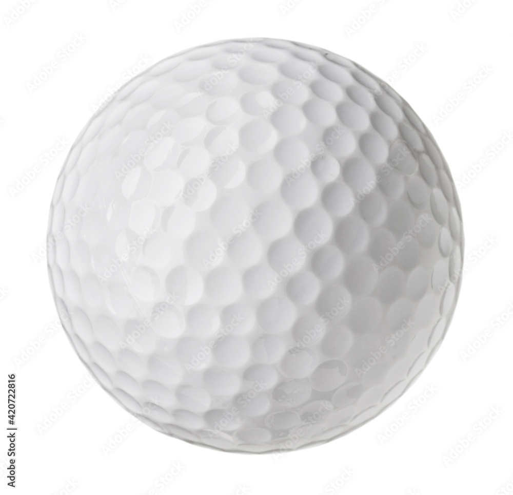 golf ball isolated on white golf ball isolated on white