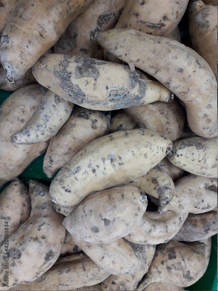 purple sweet potato sold in traditional markets purple sweet potato sold in traditional markets
