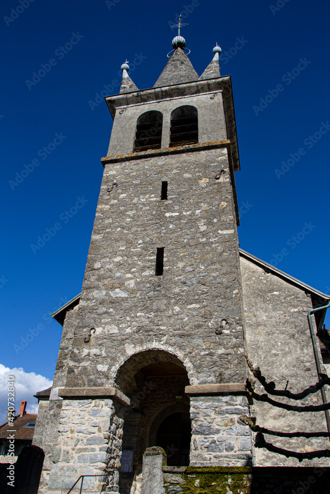 Eglise de Nernier, Haute-Savoie, France