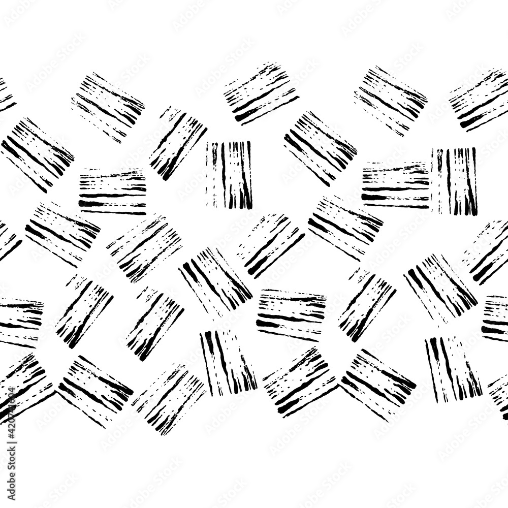 black and white pattern with squares, imprint stripes in different directions, pattern vector black and white graphics, abstraction illustration, Isolated on white black and white pattern with squares, imprint stripes in different directions, pattern vector black and white graphics, abstraction illustration, Isolated on white