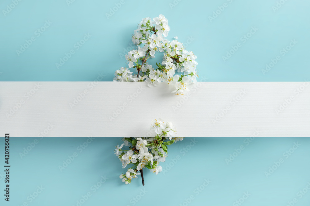 Spring blooming branches greeting card Spring blooming branches greeting card
