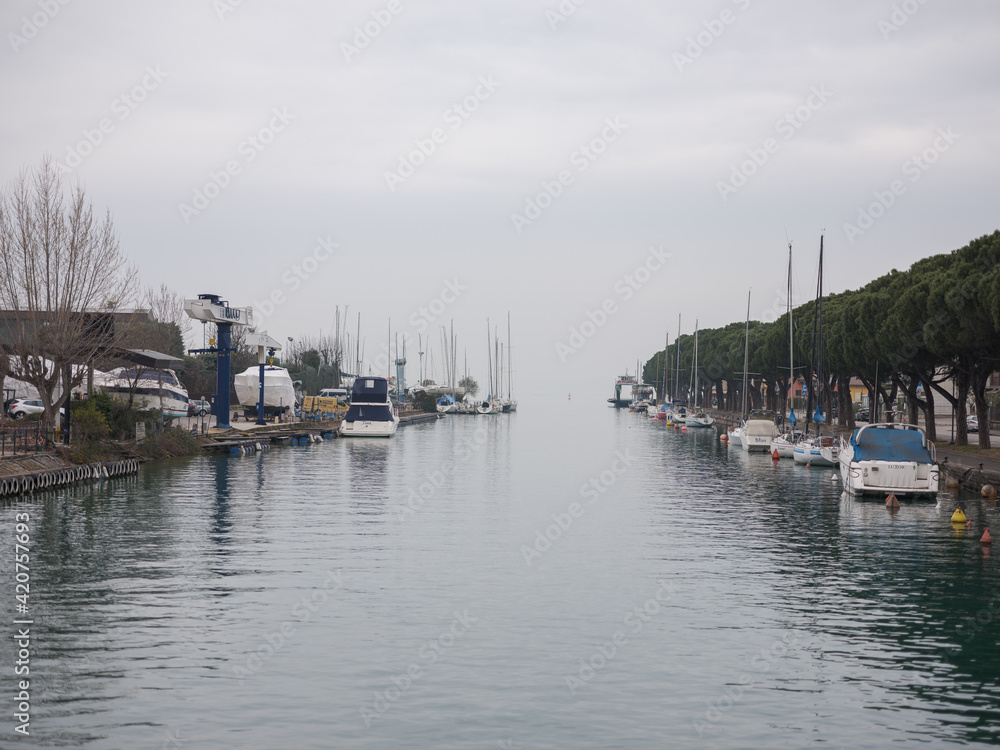 Fototapeta premium Hafeneinfahrt