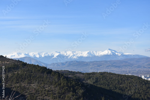 Sar Planina View From Vodno Mountain