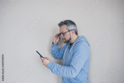 person using mobile phone