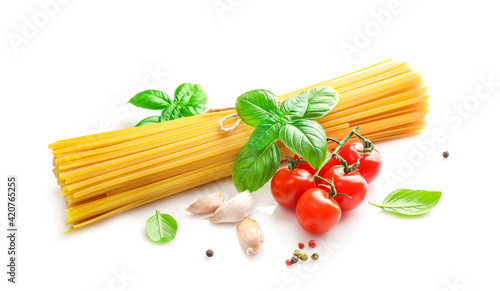 Food ingredients for italian pasta