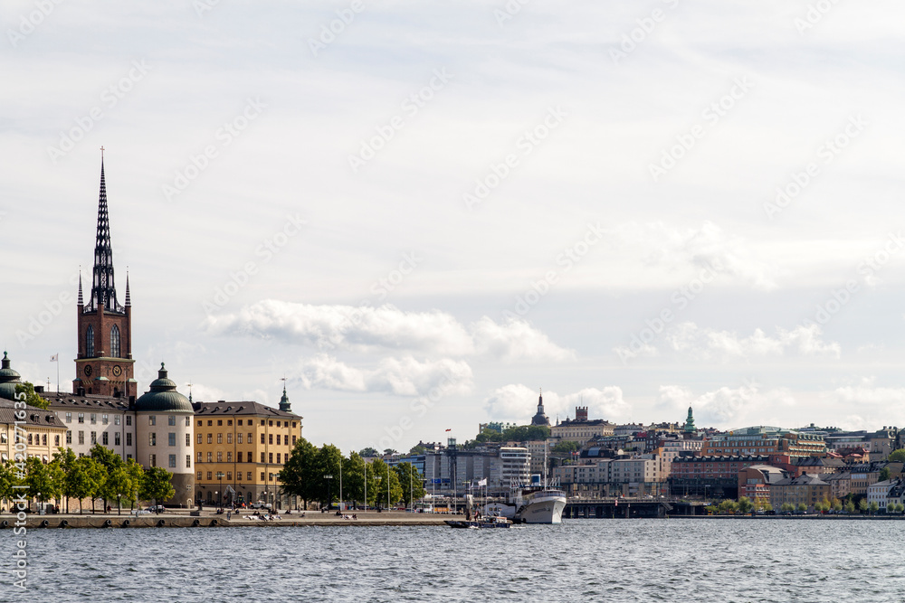 Ciudad de Estocolmo o Stockholme en el pais de Suecia o Sweden