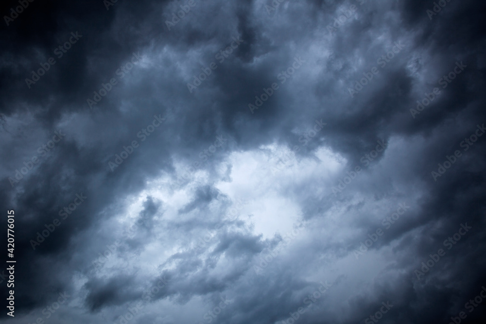 Blue sky with white clouds, weather concept Blue sky with white clouds, weather concept