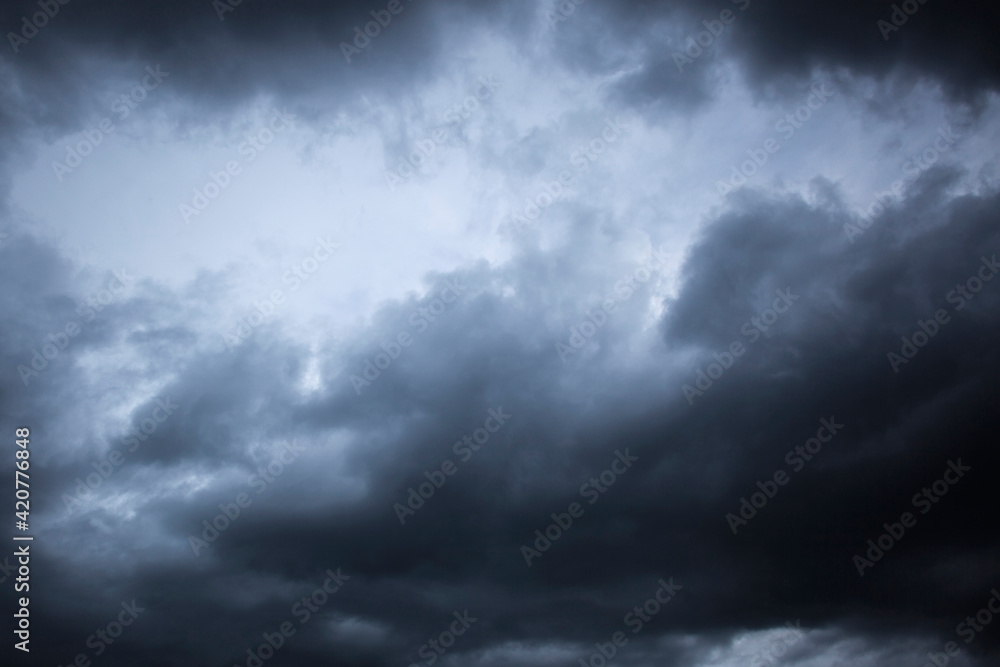 Blue sky with white clouds, weather concept Blue sky with white clouds, weather concept