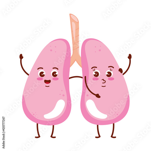 cute organs lungs