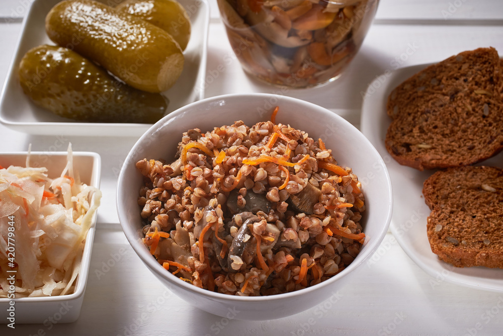 Buckwheat porridge Buckwheat porridge