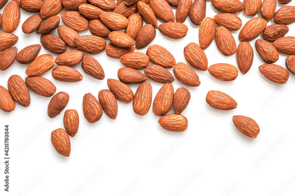 Tasty and nutritious almond nuts Tasty and nutritious almond nuts