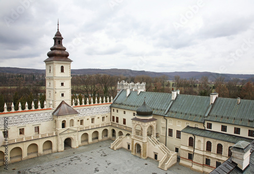 Krasiczyn castle (Zamek w Krasiczynie) near Przemysl. Poland © Andrey Shevchenko