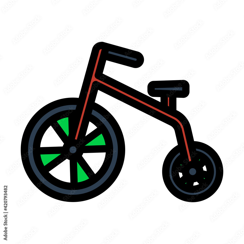Baby Trike Icon Baby Trike Icon