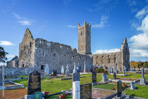 Claregalway Friary, Ireland photo