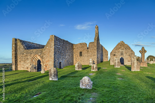 Obraz na płótnie Clonmacnoise abbey, Ireland