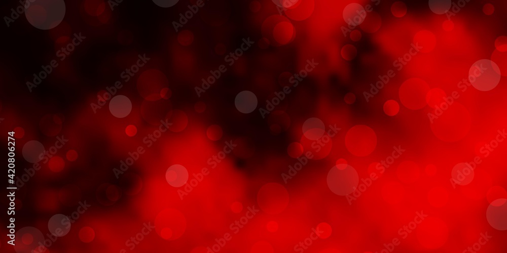 Dark Red vector backdrop with dots. Dark Red vector backdrop with dots.