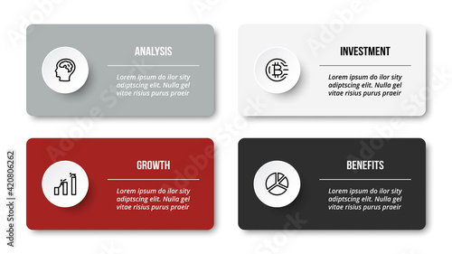 Wallpaper Mural Business or marketing infographic template. Torontodigital.ca