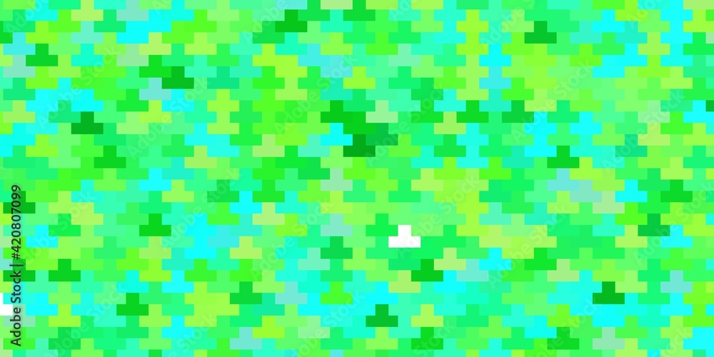 Fototapeta premium Light Blue, Green vector layout with lines, rectangles.