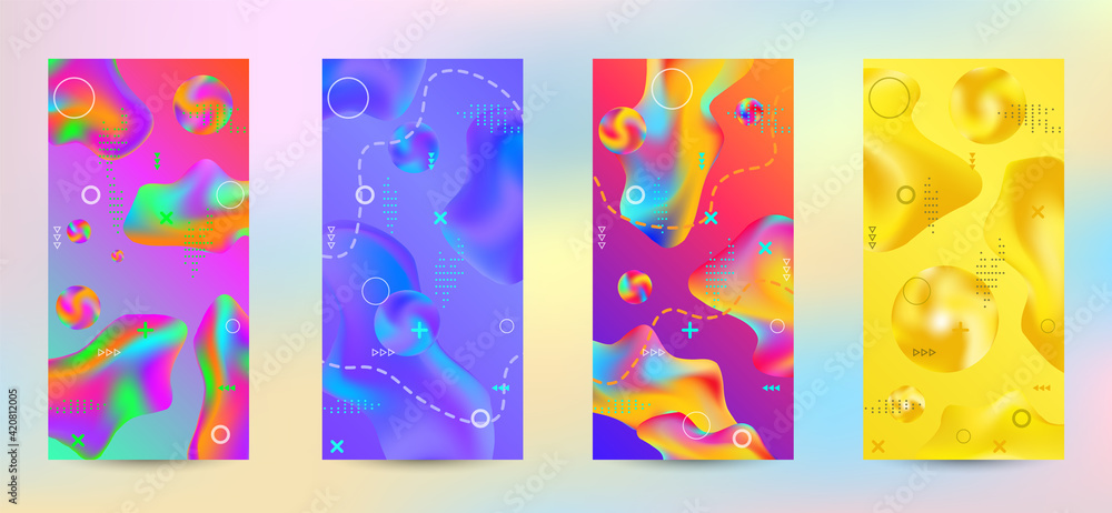 Holographic background. Bright smooth mesh blurred futuristic pattern Holographic background. Bright smooth mesh blurred futuristic pattern