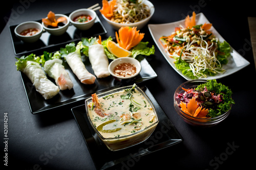 Thai Food Mixed Range of Dishes