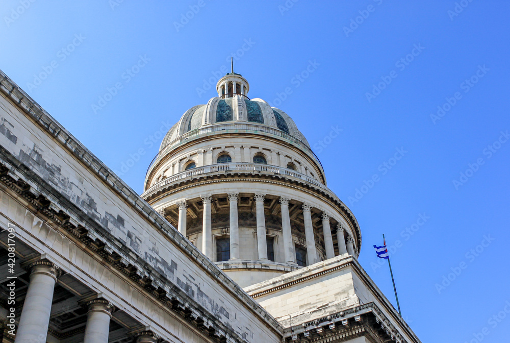 Obraz premium Le Capitole de la Havane, Cuba