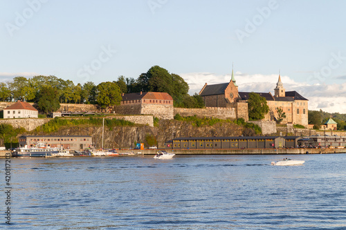 Canvas Print Ciudad de Oslo, pais de Noruega o Norway