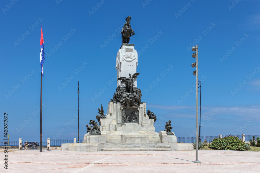 Fototapeta premium Mémorial d'une place de la Havane, Cuba