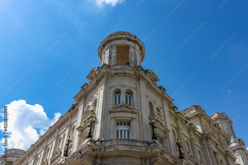 Immeuble ancien à la Havane, Cuba
