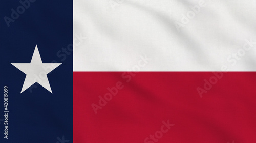 Texas - USA - Crumpled Fabric Flag. Texas Flag. USA. American flag. North America Flags. Celebration. Flag Day. Patriots. Surface Texture. Background Fabric.
