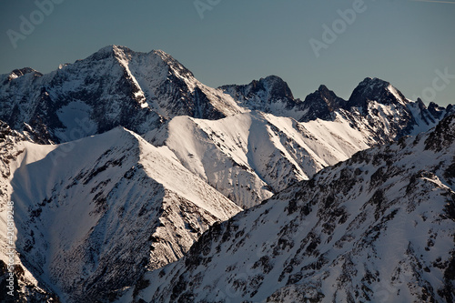Winter hike in the Tatry mountains