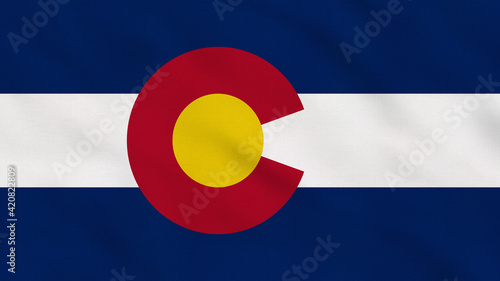 Free Download Colorado State - USA - Crumpled Fabric Flag. USA Flag. State of Colorado Flag. North America Flags. Celebration. Flag Day. Patriots. Surface Texture. Background Fabric. - GFXLoad