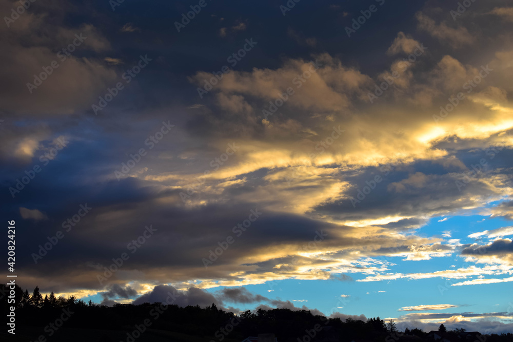 Bewölkter Himmel