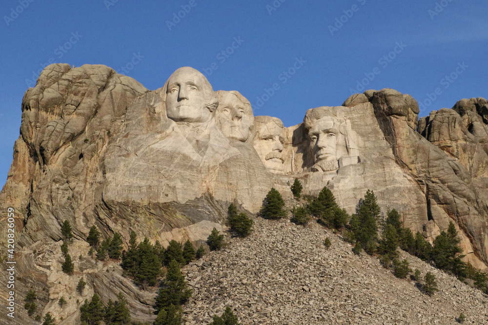 Mount Rushmore national historic monument - South Dakota Mount Rushmore national historic monument - South Dakota
