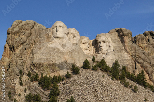 Mount Rushmore national historic monument - South Dakota