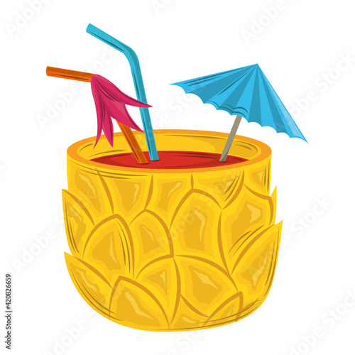 cocktail pineapple drink