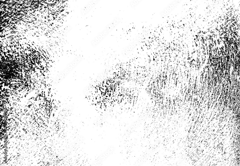 Fototapeta premium Rough black and white texture vector. Distressed overlay texture. Grunge background. Abstract textured effect. Vector Illustration. Black isolated on white background. EPS10