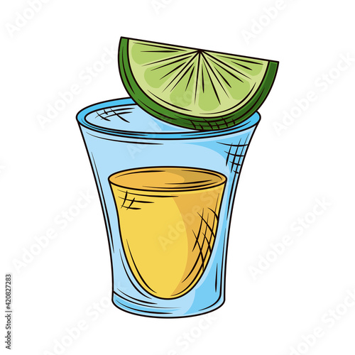 tequila shot lime