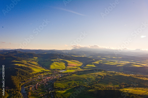 Pieniny National Park in Poland